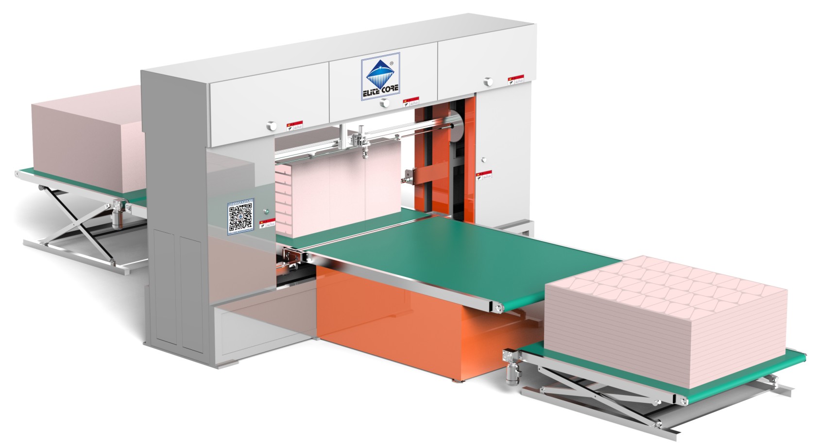 ECMT-112E CNC Contour Cutting Machine(Vertical+Horizontal Blade Type)