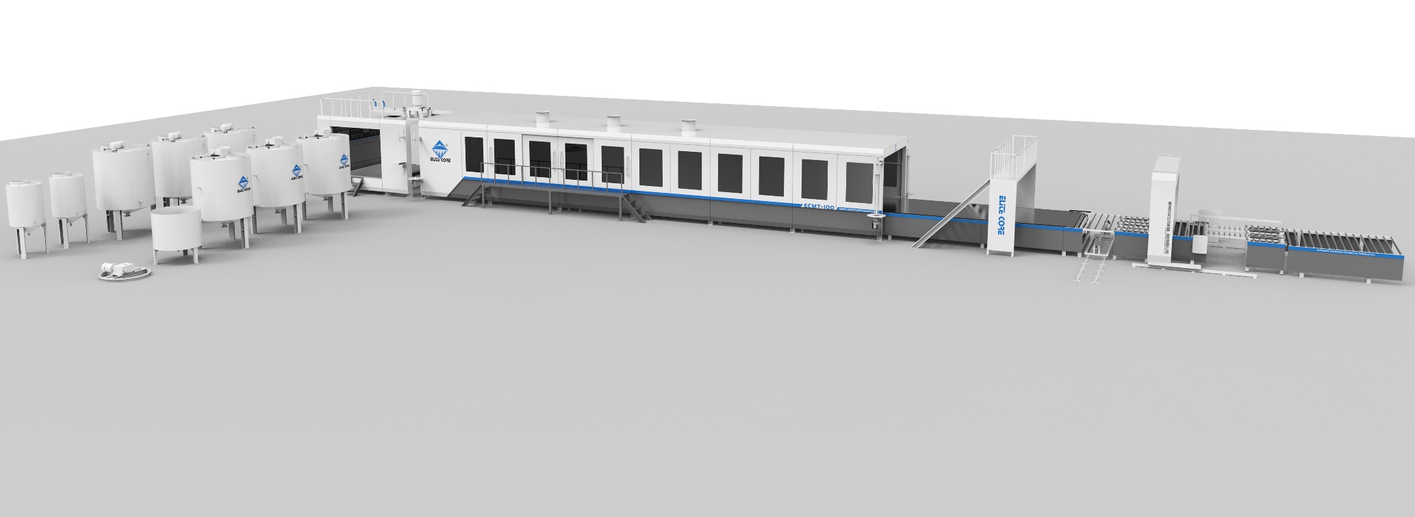 ECMT-100 全自动连续发泡生产线