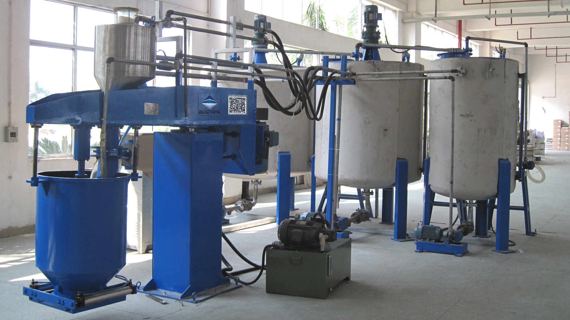 ECMT-131B 半自动泡绵箱式发泡机