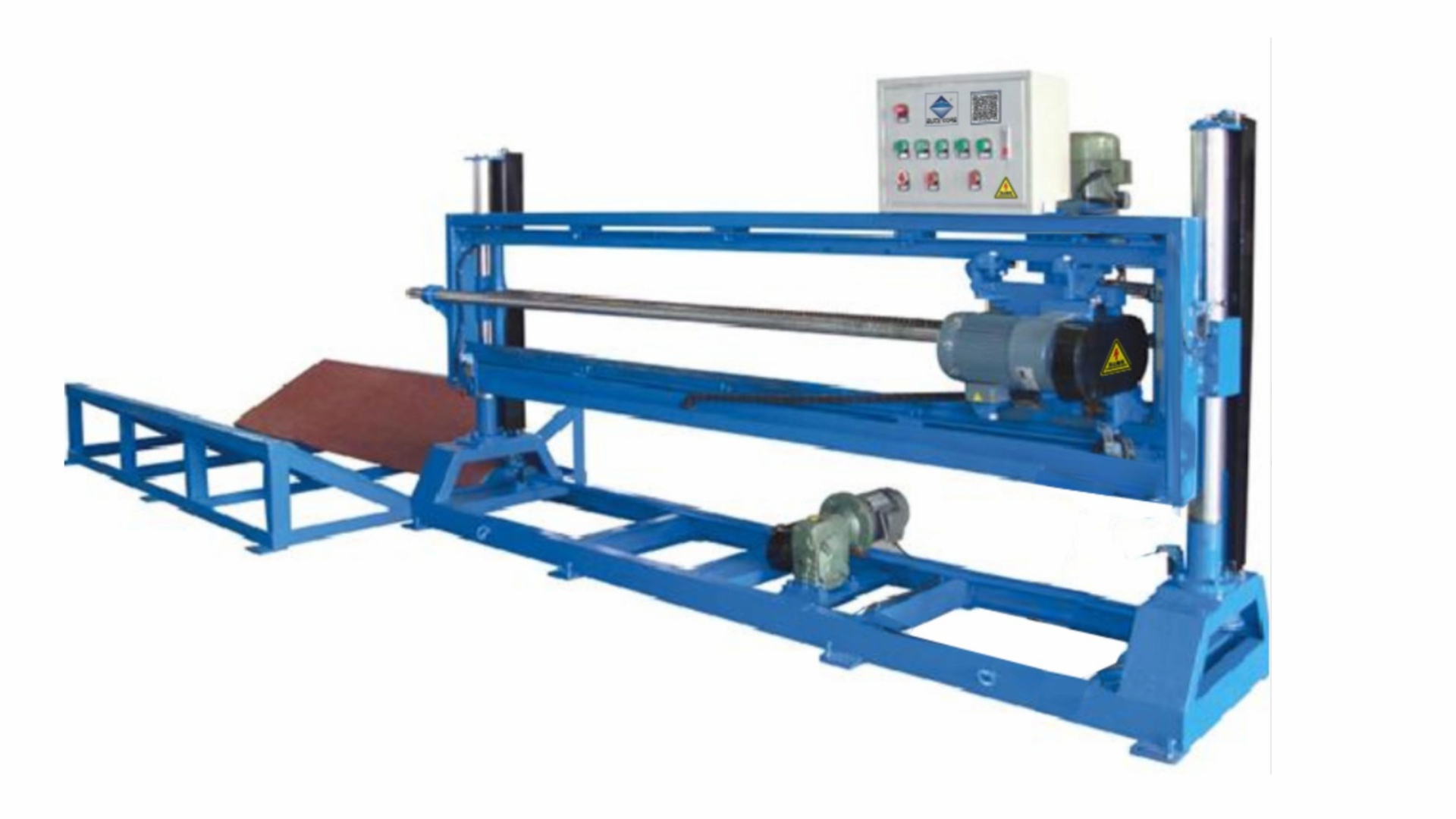 ECMT-124B Horizontal Foam Boring Machine(Electric Pushing Block)